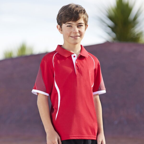 Biz Collection Kids Razor Short Sleeve Polo Thumbnail