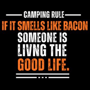 Camping Rule - Short Sleeve Tee  Design