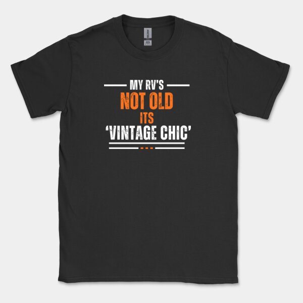 My RV's Not Old - Short Sleeve Tee  Thumbnail
